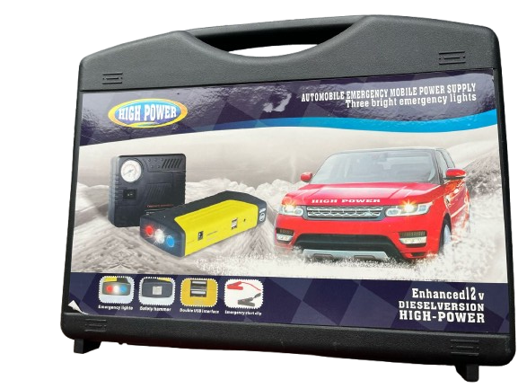 Iniciador de Batería con Compresor – Power Bank