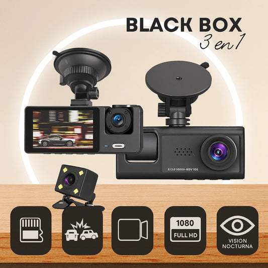 Dash Cam V3  1080P para Carro 3 en 1 - ENVIO GRATIS 🚛