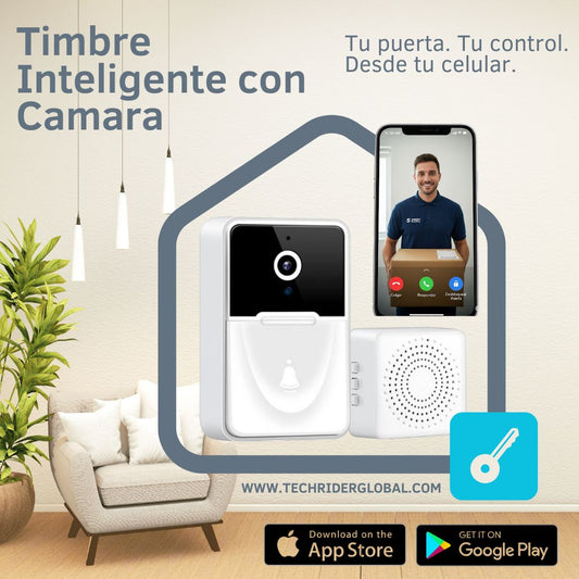 Timbre de Video Inalámbrico Inteligente